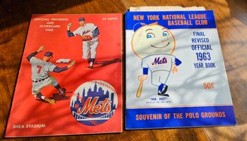 #29 - 1960s Mets Yearbook & Program
