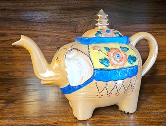 #154 - Lustreware Elephant Teapot