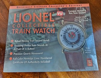 #224 - NIB Lionel Train Watch - Sealed