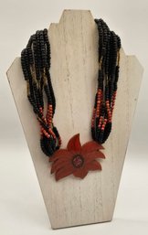 C - 21' Seed Bead Necklace
