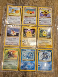 T - 1999 Pokemon Cards