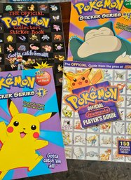 Lot D - 1990s Pokemon Books