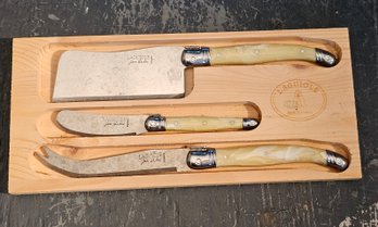 #70 - French Laguiole Cheese Set