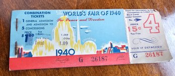 #27 - World's Fair Ticket Book