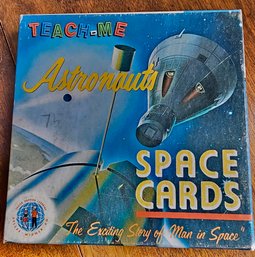 #35 - 1963 Teach Me Astronauts Space Cards Game