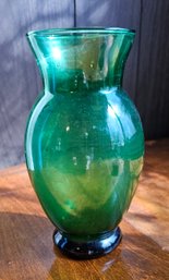 #86 - Anchor Hocking Forest Green Vase