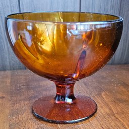 #141 - Amber Footed Bowl
