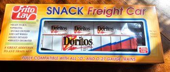 #205 - Frito Lay Snack Freight Car TE 4330 Domino's Gondola