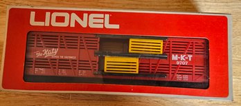 #36 - Lionel The Katy Cattle Car 6-9707