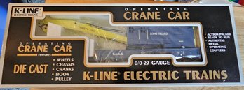 #52 - K Line Long Island Rail Road Crane Car