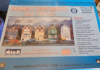 #61 - Factory Sealed- Your Town Homes Of Yesterday & Today O Scale  1:48 Storefront Building