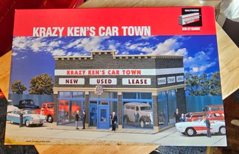 #125 - Still Sealed Walthers Cornerstone Krazy Ken's Car Town