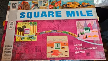#141 - 1962 Milton Bradley Square Mile Game