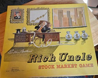 #142 - 1962 Parker Brothers Rich Uncle Game
