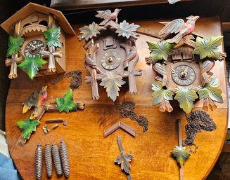 #1 - Cuckoo Clocks - All Good For Parts