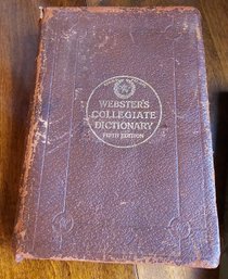 #11 - 1946 Websters Dictionary