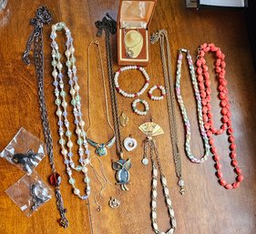 #28 - Lot Of Vintage Necklaces