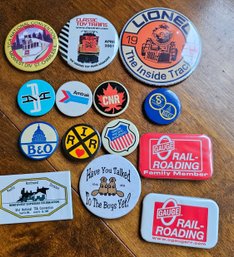#81 - Train Pins And Buttons