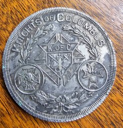 #5 - 1924 Knights Of Columbus Coin