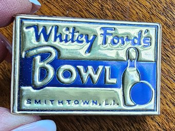 #11 - Whitey Ford's Bowling Alley Matchbox