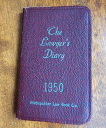 #96 - 1950 Lawyers Diary