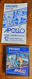 #114 - 1982 Apollo Infiltrate Game Cartridge And Instructions