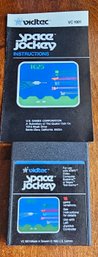 #120 - 1982 Vidtec Space Jockey Game Cartridge And Instructions