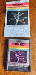 #121 - 1982 Imagic Trick Shot Game Cartridge And Instructions