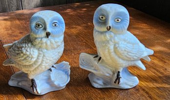 #190 - Porcelain Owls