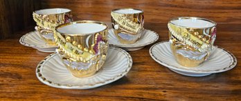 #49 - German Lustreware Cup & Saucers