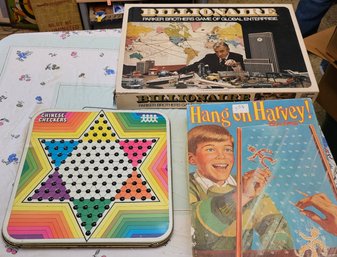 #128 - Hang On Harvey, Billionaire And Chinese Checkers