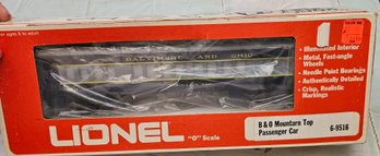 #136 - Lionel B&O Mountain Top Passenger Car 6-9516