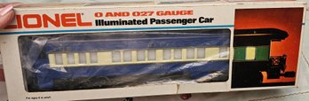 #140 - Lionel Blue Comet Observation Car 6-9540