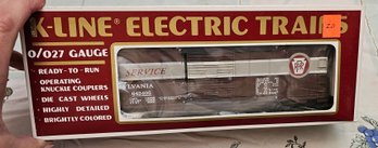 #187 - K Line PRR LCL Service Classic Boxcar K-643405