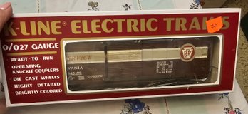 #189 - K Line PRR LCL Service Classic Boxcar K 643406