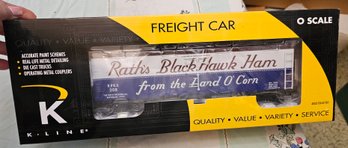 #193 - K Line Rates Black Hawk Ham Wood Reefer K 742 8031