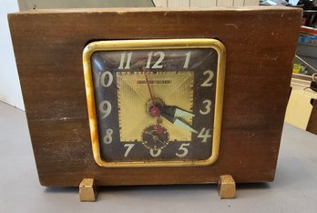 #2 - United Clock Corp Model 480 - Untested
