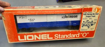 #32 - Lionel Johnson Wax Boxcar 6-9803