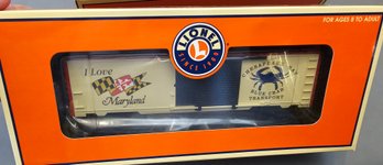 #45 - Lionel I Love Maryland Box Car 6-29909