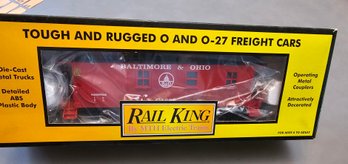 #58 - Rail King B & O Woodsided Caboose 30-7723