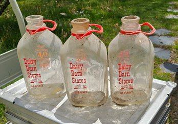 #115 - 3 Dairy Barn Bottles