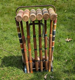 #116 - Southbend Lawnplay Croquet Set - Complete