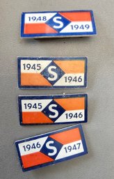 #150 - 4 1940s Pins