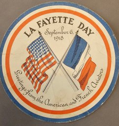 #184 - 1918 Lafayette Day