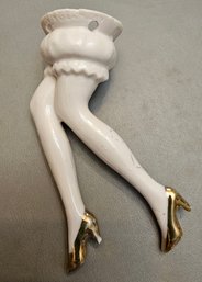 #8 - German Porcelain Half Doll Legs