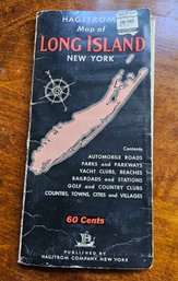 #29 - Vintage Hagstrom Map Of Long Island