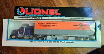 #172 - Lionel 1993 Madison Hardware LCCA Special Edition Tractor Trailer