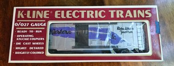 #215 - K Line Western Pacific Purple Feather Classic Boxcar