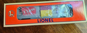#154 - Lionel I Love Massachusetts Boxcar 6-19951