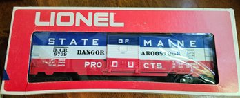 #138 - Lionel State Of Maine Boxcar 6-9709